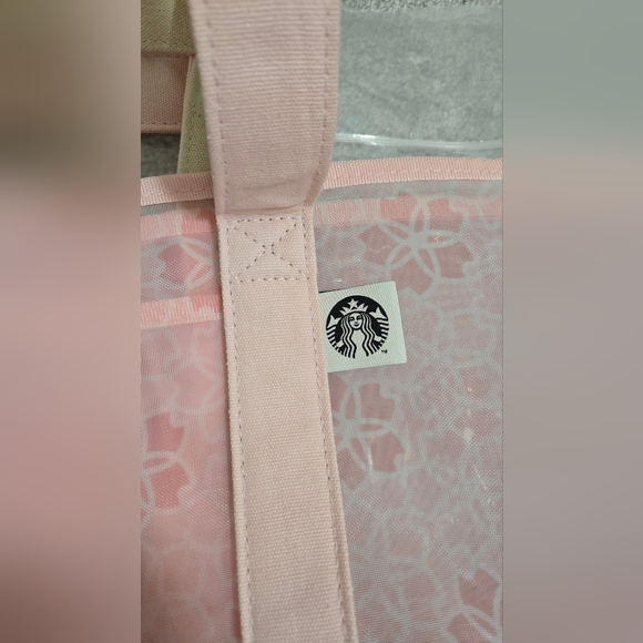 Starbucks pink cherry blossom tote bag (Limited Edition) - Picture 5 of 7